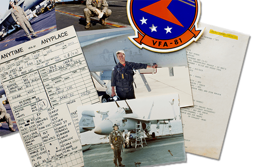 Collage of photos featuring IANS Founder Phil Gardner during his time in the US Navy.